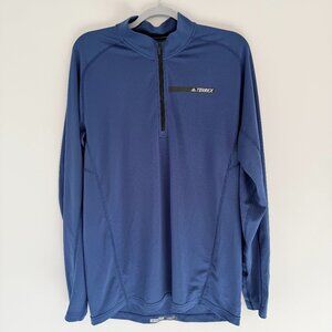 ⛰️ Adidas Terrex Climalite Quarter-Zip Pullover – Size L